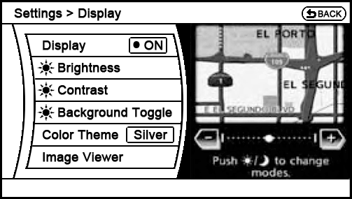 proposed Display menu